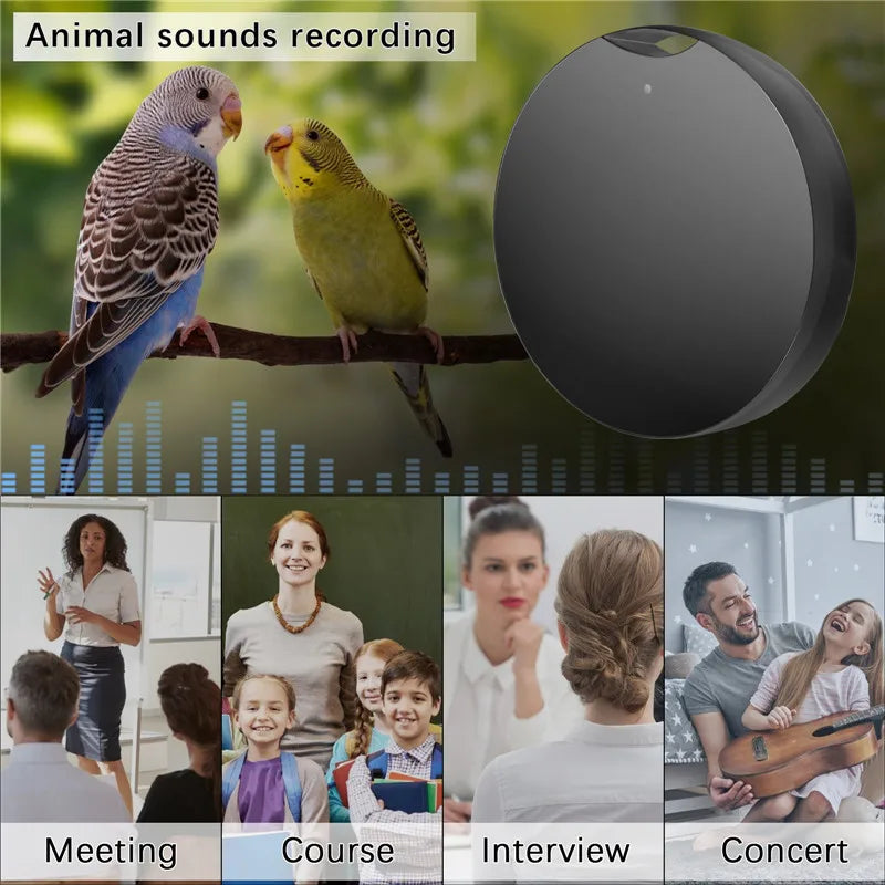 QZT Secret Small Voice Activated Recorder Sound Recording Dictaphone MP3 Player Mini Audio Recorder