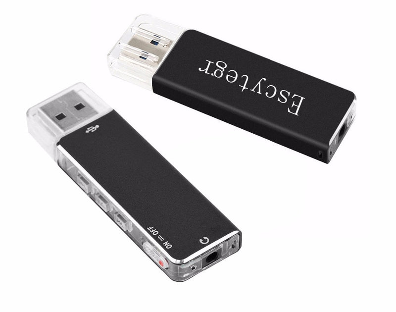 003 Escytegr Mini Voice Recorder Digital Sound Audio Recorder 8GB USB Flash Driver MP3 Player
