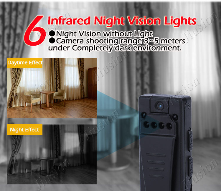 10 Hours Video Mini Camera 1080P Full HD Webcam Night Vision Motion Sensor Digital Audio Recorder