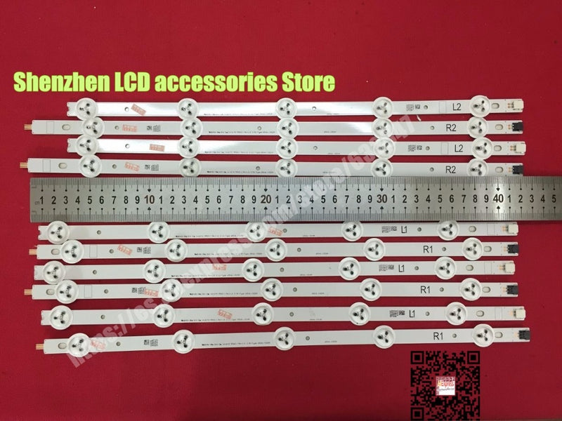 10 Pieces/lot, original 42"LED strip For Vizio E420-A0 LG 42LN5300 LG 42LN5400 LC420DUE(SF)(R7)