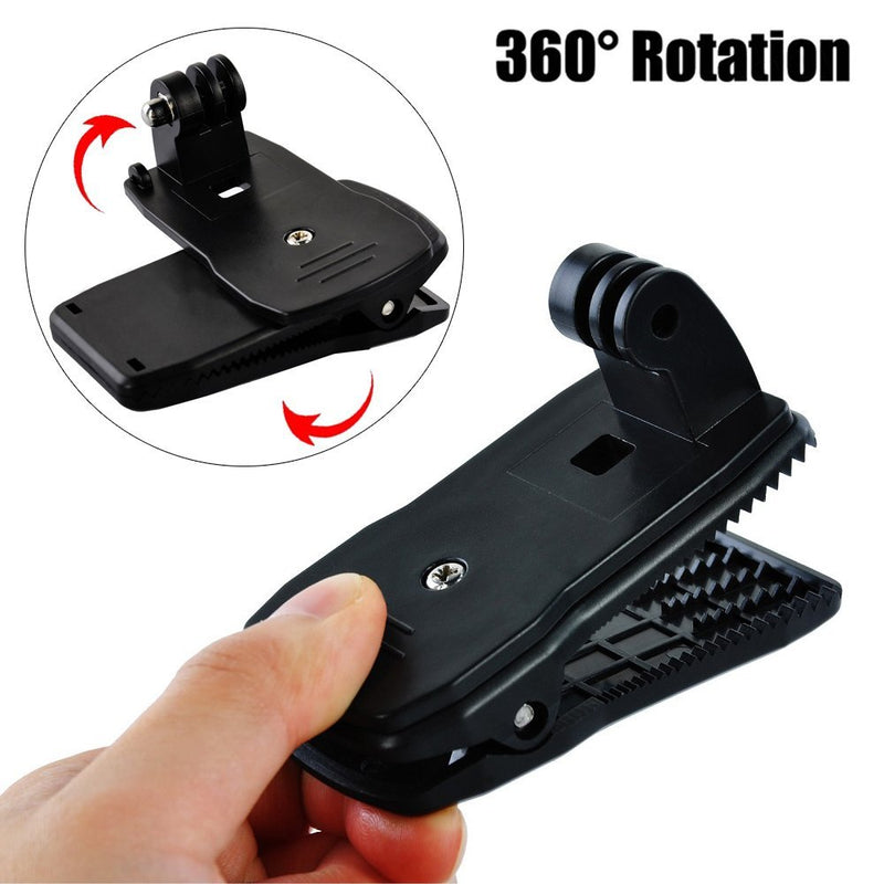 360 degree Quick Clip Mount for Sony RX0 X3000 X1000 AS300 AS200 AS100 AS50 AS30 AS20 AS15 AS10