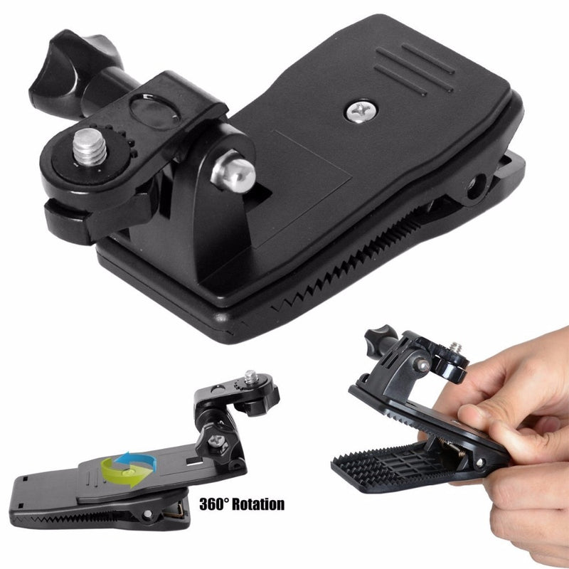 360 degree Quick Clip Mount for Sony RX0 X3000 X1000 AS300 AS200 AS100 AS50 AS30 AS20 AS15 AS10