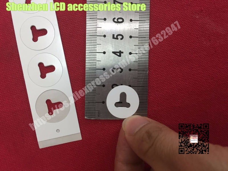 500PCS/Lot FOR LG LED round reflective film sticker backlight TV lamp repair accessories LG 32''