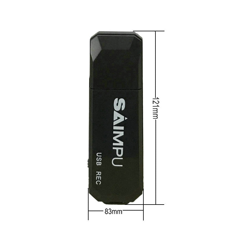 A1 Very Small USB Digital Voice Recorder Mini Dictaphone Audio Recording USB Charging Portable Flash