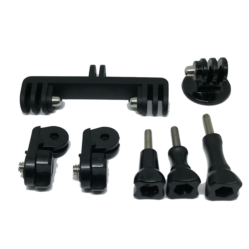 Dual Device Parts Setup for Live Streaming Video or GoPro Camera. Get Dual Mount, Tripod Adapter,