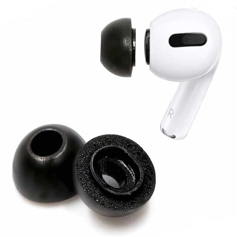Ear Tips Memory Foam Ear Tips Buds Bluetooth Wireless Earplug For Airpods Pro