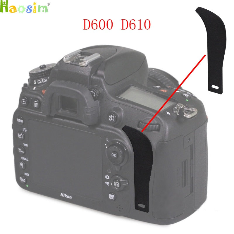 For Nikon D600 d610 The Thumb Rubber Back cover Rubber DSLR Camera Replacement Unit Repair Part