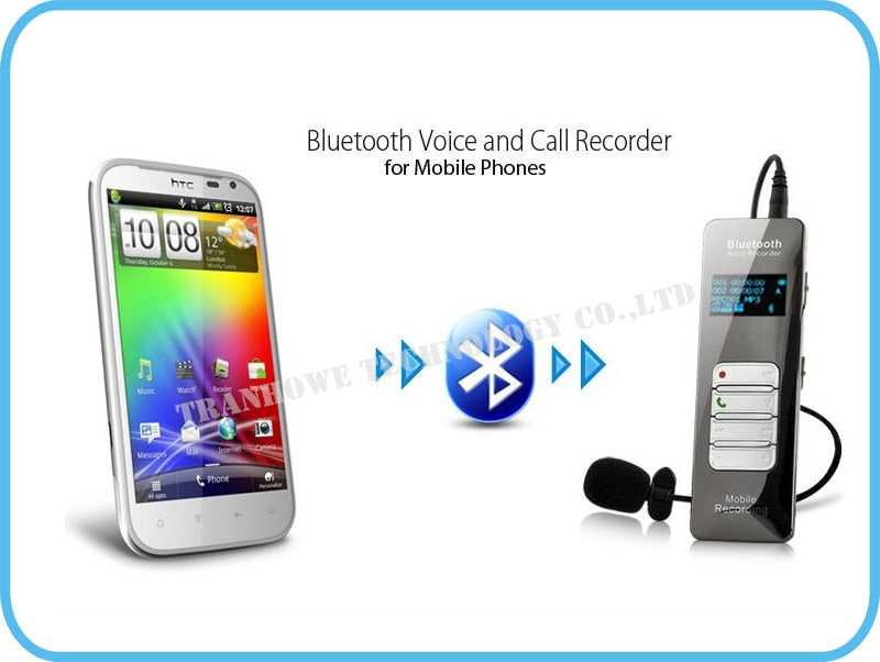 NEW 4GB Professional Wireless Bluetooth USB Voice Recorder with MP3 Player function