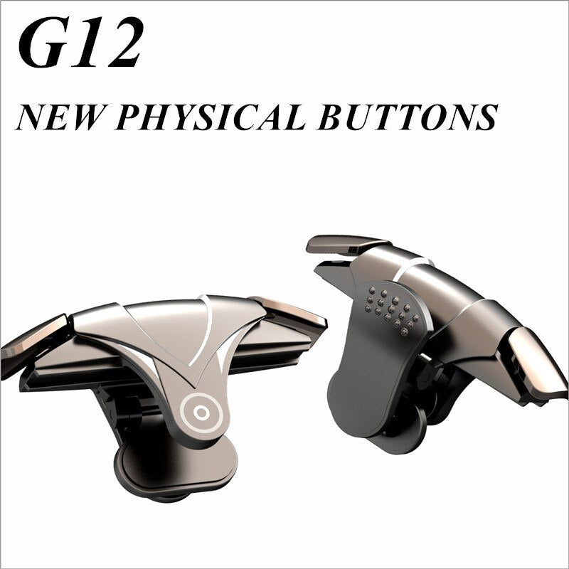 G12 Phone Gaming Trigger Game PUBG Shooter Joysticks Gamepad Shooting ABS Aim Key Button L1 R1