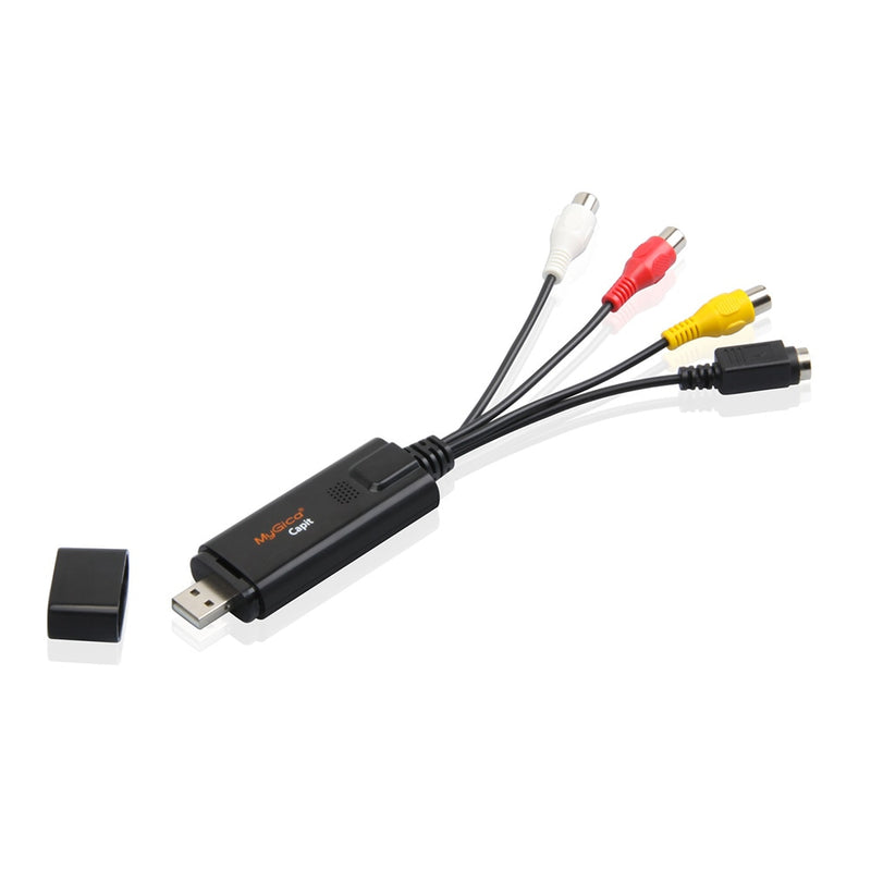 Geniatech MyGica Capit USB Video Capture Analog Video to Digital, Convert VHS Composite and