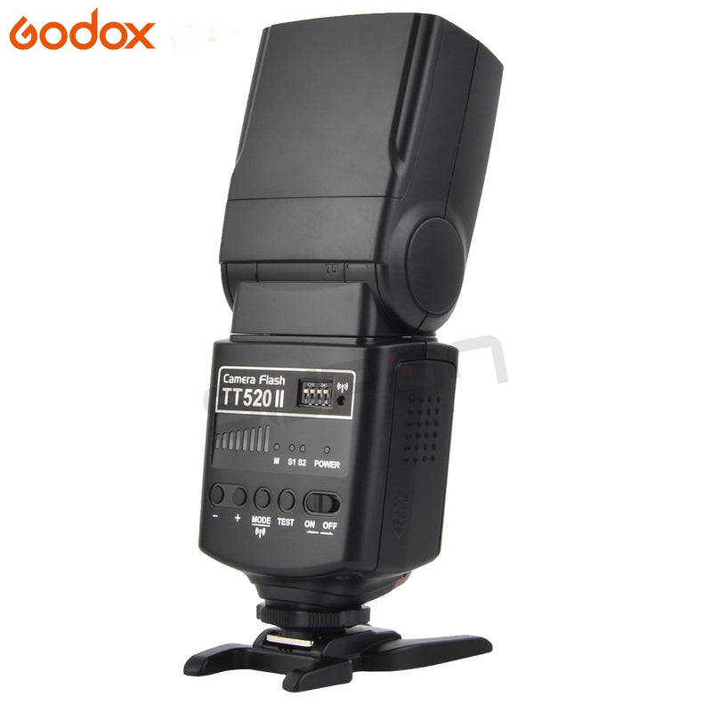 Godox TT520 II Flash TT520II with Build-in 433MHz Wireless Signal +Color Filter Kit for Canon