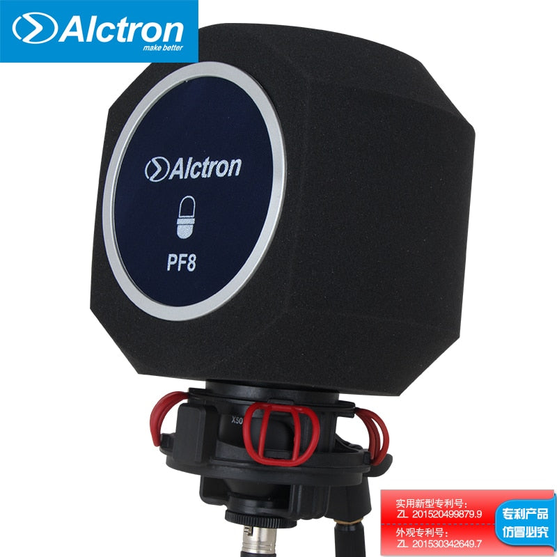 Alctron PF8 Acoustic filter recording Mic Pop Filter Mic Cover Noise Reduction Wind Shield Foam