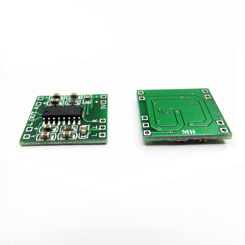 Hifivv audio 2x3W Mini Digital Power Amplifier Board for Class D Stereo Audio Amplifier Module 5V
