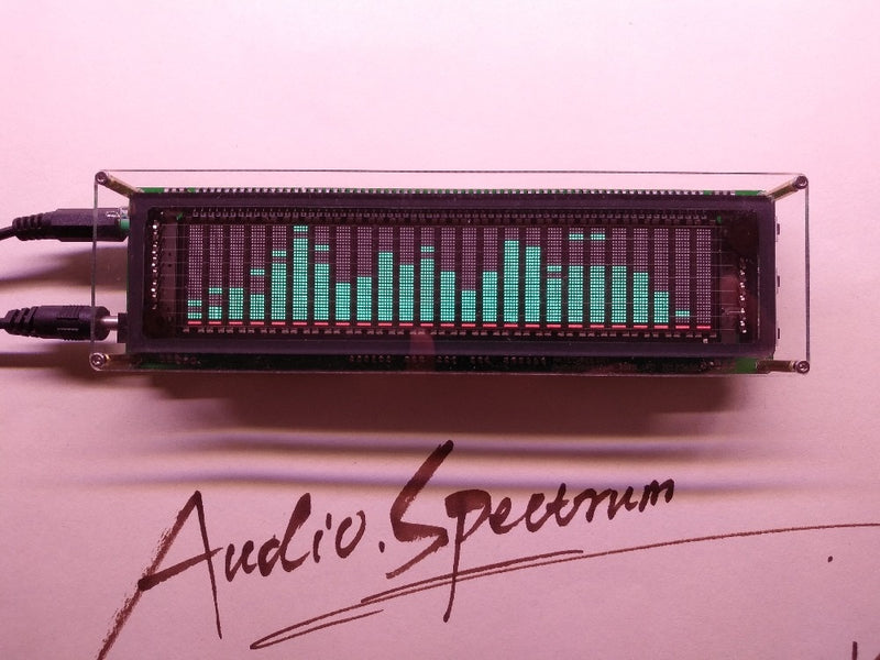 LINK1 VFD Music Audio Spectrum Indicator / Audio VU Meter/Amplifier Board Level /Precision