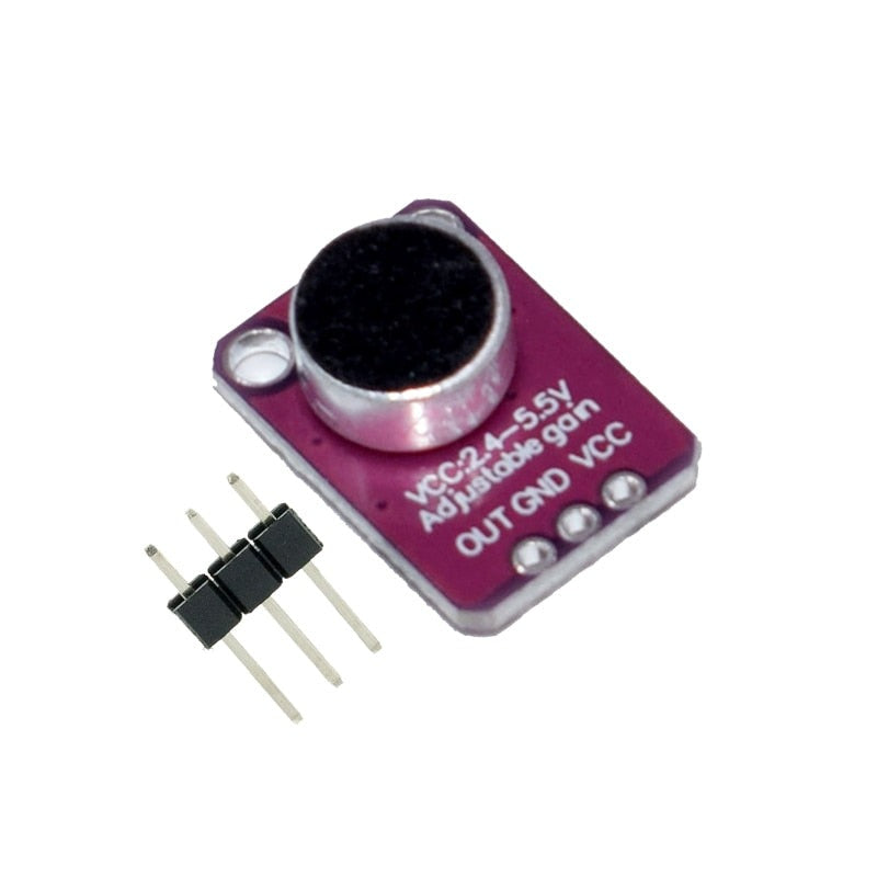 MAX9814 Microphone AGC Amplifier Board Sound Sensor Module Auto Gain Control Attack