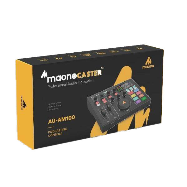 MAONOCASTER AU-AM100 Portable All-In-One Podcast Production Studio