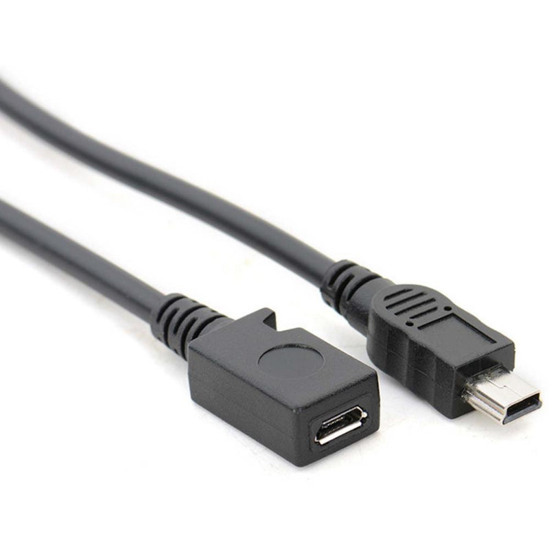 Mini USB male to Micro USB B feMale data charger cable adapter converter charger data cable