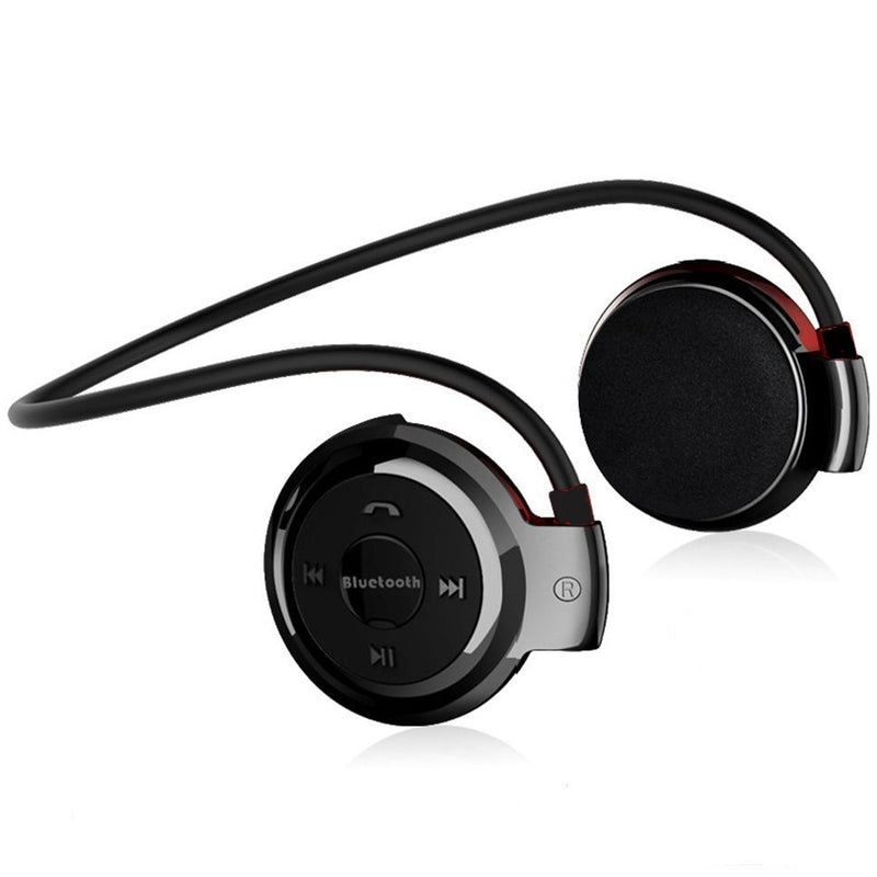 NVAHVA Stereo Wireless Headphone MP3 Player, Sports Bluetooth Headset With FM Radio Card MP3