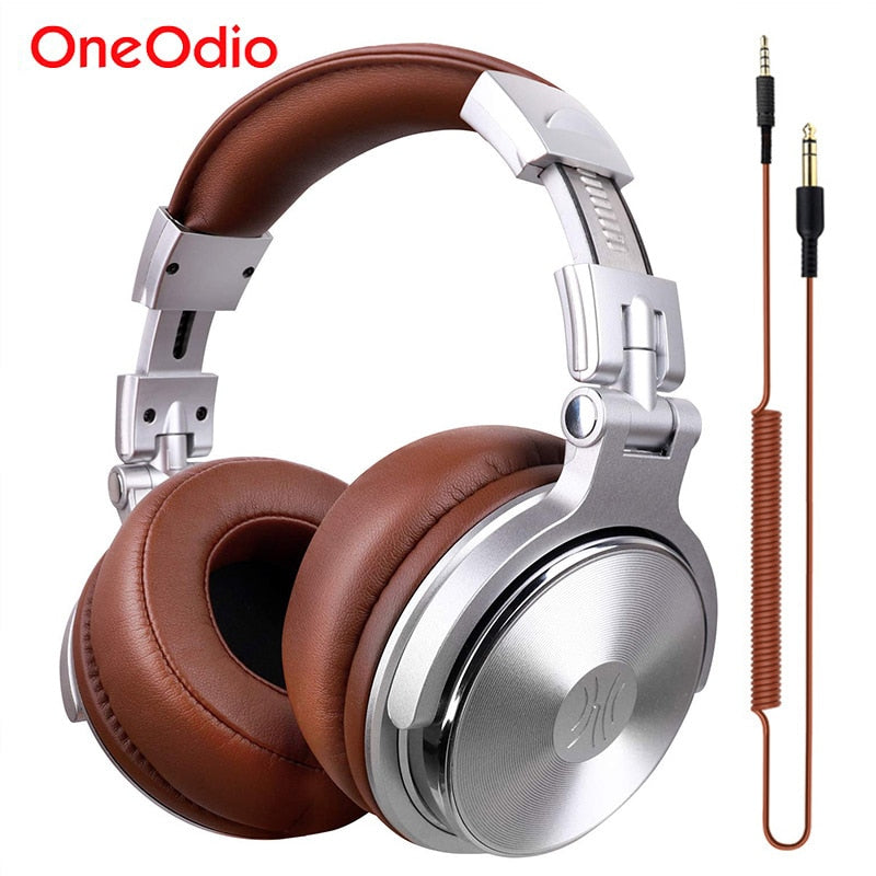 Original Oneodio Headphone Professional Studio Dynamic Stereo DJ Headphones With Microphone HIFI