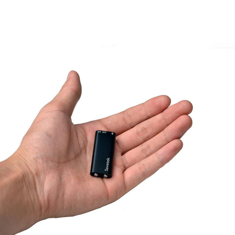 Savetek Smallest Mini USB Pen Voice Activated 8GB 16GB Digital Voice Recorder With Mp3 Player