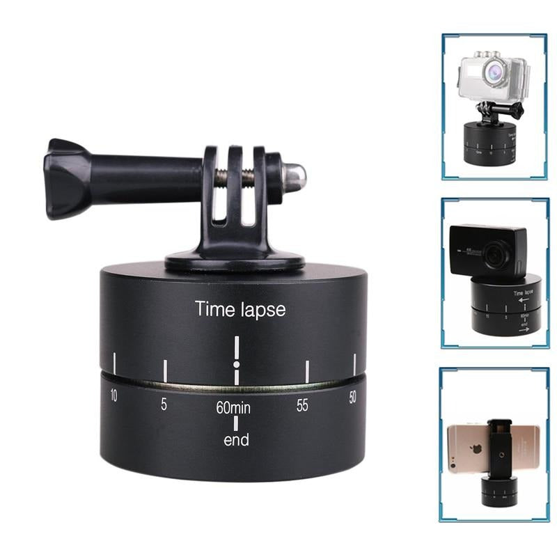 Time Lapse Stabilizer Photography Aluminum Panning 360 Degrees Rotating 60 Min Yuntai