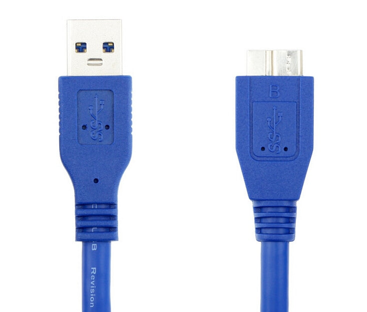 USB 3.0 A Male AM to Micro B USB 3.0 Micro B Male USB3.0 Cable 0.3m 0.6m 1m 1.5m 1.8m 3m 5m 1ft