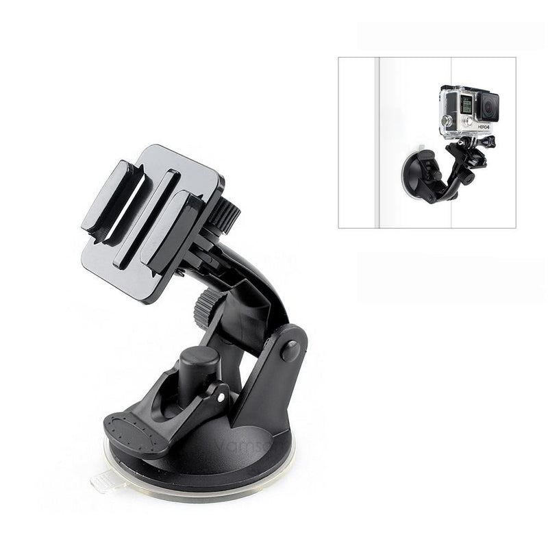 Vamson for Go Pro Accessories 7cm Car Mount Windshield Suction Cup for Gopro Hero 6 5 4 3+ for SJCAM