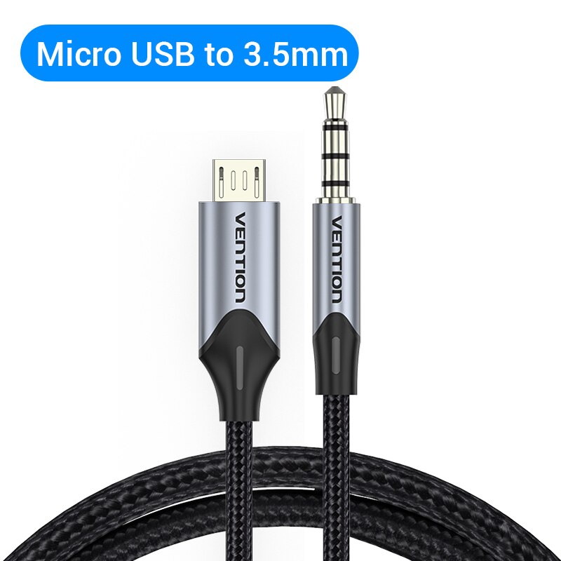 Micro USB to 3.5mm Aux Headphone 3.5 Jack Adapter Audio Cable HTC audio cable