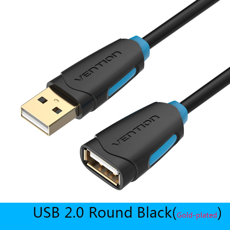 USB2.0 3.0 Extension Cable Male to Female Extender Cable Fast Speed USB3.0 Cable Extended