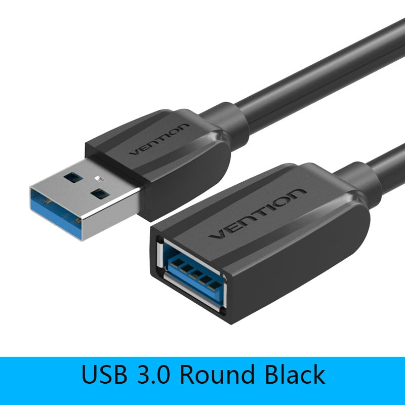 USB2.0 3.0 Extension Cable Male to Female Extender Cable Fast Speed USB3.0 Cable Extended