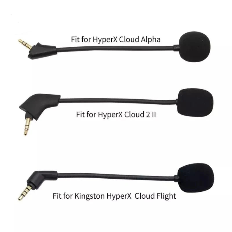 Headsets Microphone for Kingston HyperX Cloud Alpha S 2 II X Core Pro Cloud Flight Cloud9 Edition
