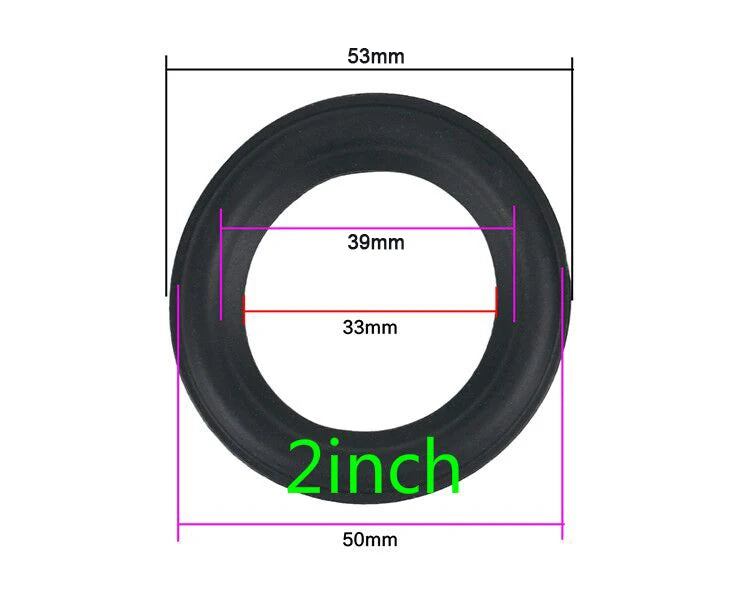 Speaker Rubber Surround Repair for 2 inch 2.5 inch 3.5 inch 4 inch 4.5 inch 5.25 inch 6.5 inch 8