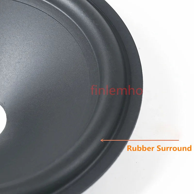 1PC Speaker Woofer Paper Cone 3/4/5/6.5 Inch Rubber Surround With Dust Cap Repair Kit