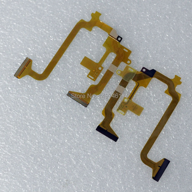 2PCS LCD hinge rotate shaft Flex Cable for JVC HM30 HM85 HM95 HM445 HM448 HM650 HM670 HM690 MS150
