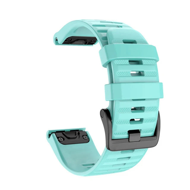 Silicone Watchband for Garmin Fenix 7X 7 6X 6Pro 5X 5Plus Epix Gen 2 Smartwatch QuickFit Band