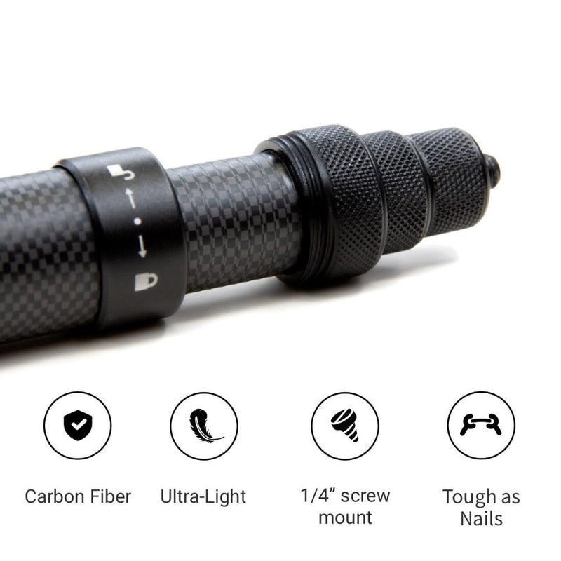 3m Long Carbon Fiber Selfie Stick for Insta360 X3/X2, DJI Action 3, Gopro11 Universal Selfie Stick