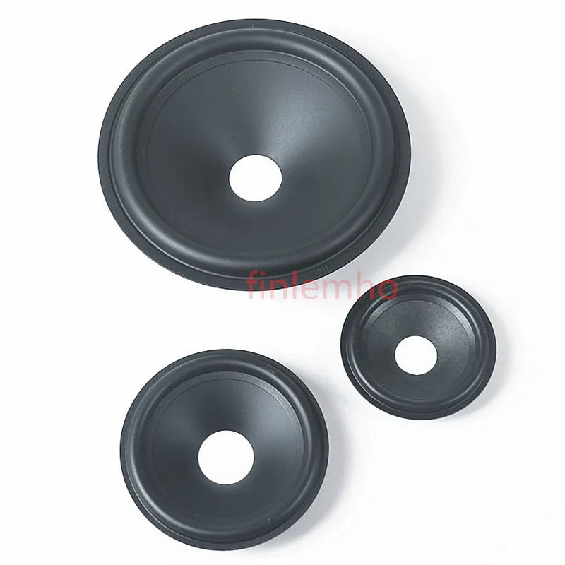 1PC Speaker Woofer Paper Cone 3/4/5/6.5 Inch Rubber Surround With Dust Cap Repair Kit