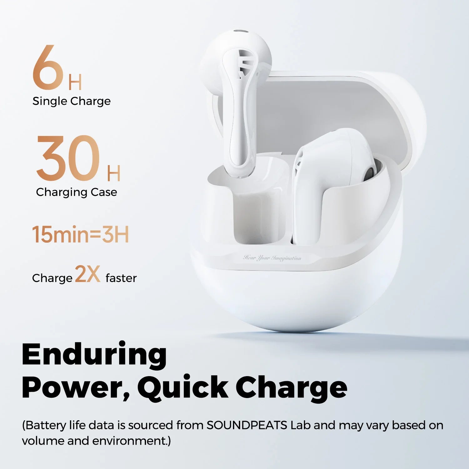 SoundPEATS Air5 Lite Wireless Earbuds – Hi-Res, BT 5.4, LDAC, Fast-Charge, IPX5, Multipoint