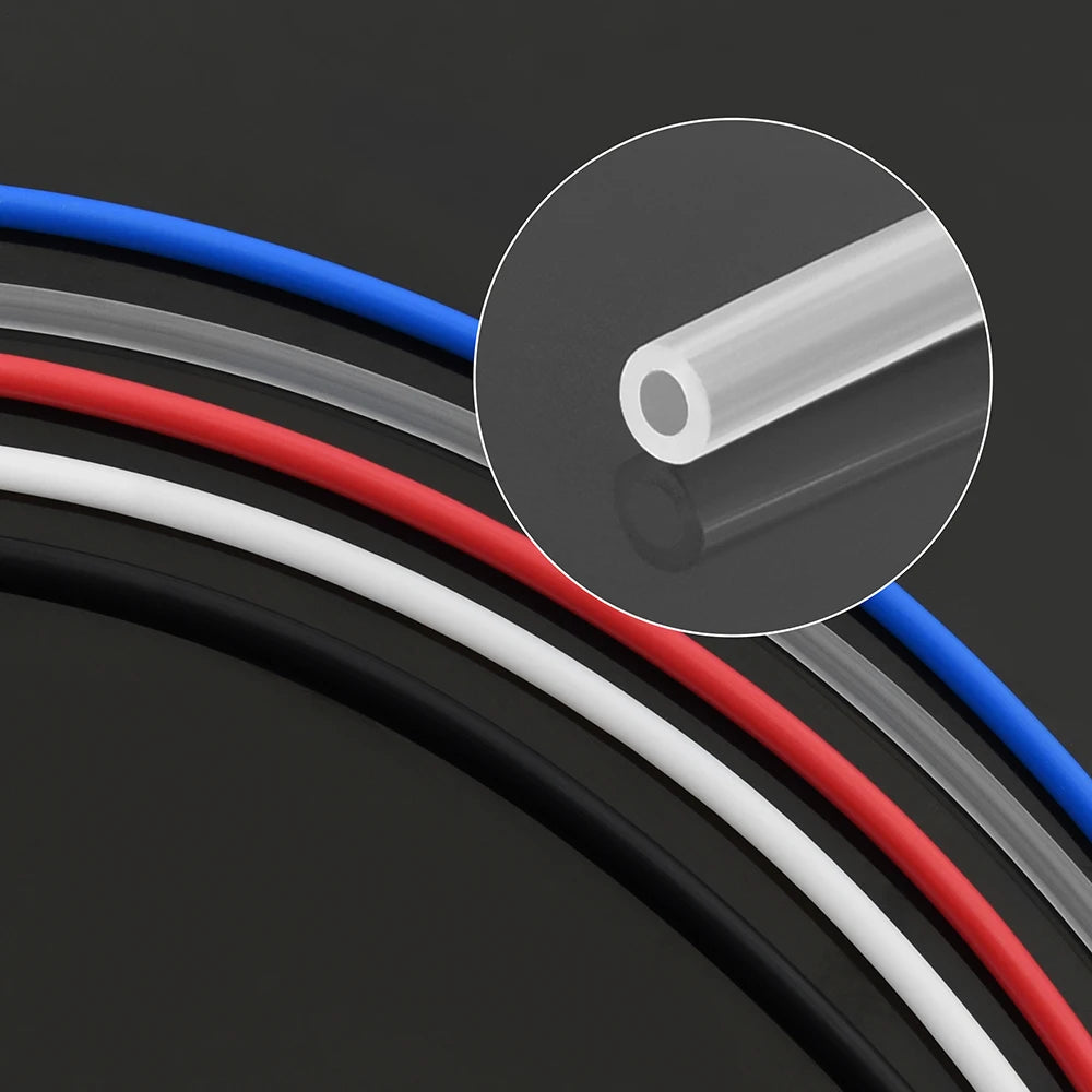 1/2/4M Bowden Extruder PTFE Tube – High-Quality Teflon Tube for 3D Printers