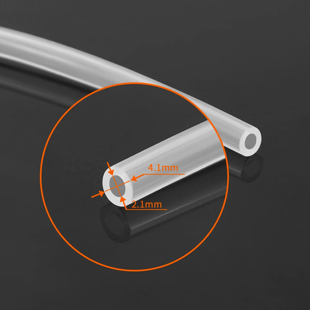 1/2/4M Bowden Extruder PTFE Tube – High-Quality Teflon Tube for 3D Printers