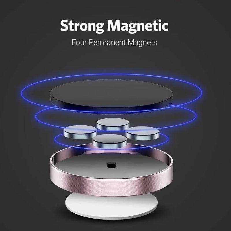 Magnetic Car Phone Holder Stand: Car Magnet Mount Cell Mobile Wall Nightstand Support GPS