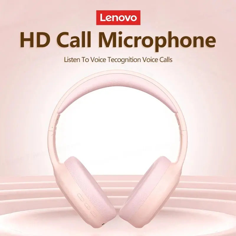 🎧 Lenovo TH30 Wireless Bluetooth 5.3 Headphones – Foldable, HiFi Sound, Built-in Mic, Gaming & Sports Ready