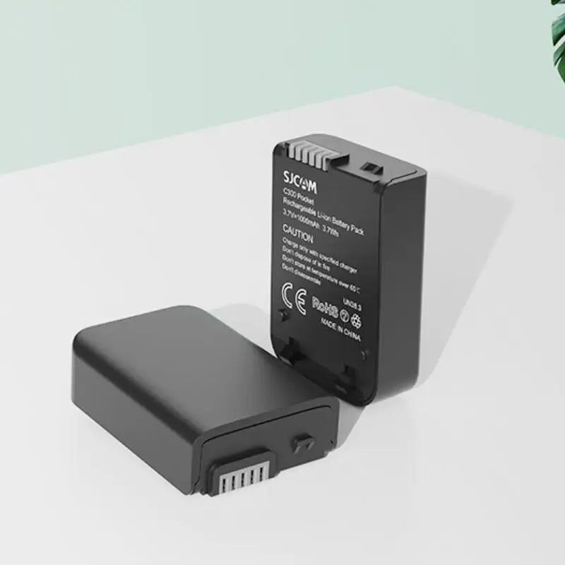100% Original SJCAM C300 Rechargeable Li-Ion Battery & Charger for Sports Camera DV
