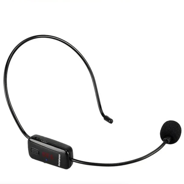 RETEKESS TR503 Wireless Microphone Condenser Headset Megaphone Radio Mic FM 87-108MHz