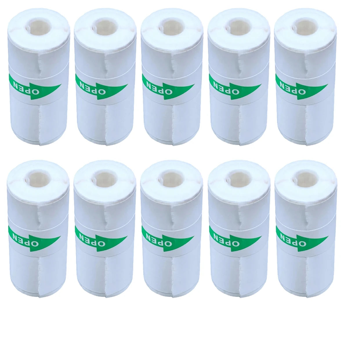 16 Rolls Self-Adhesive Thermal Printer Paper – 57x25mm for Mini Inkless Portable Printers