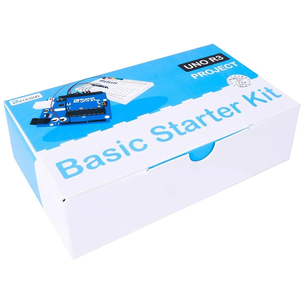ELEGOO UNO R3 Basic Starter Kit – DIY Electronic Kit for Arduino Beginners | With Tutorial PDF