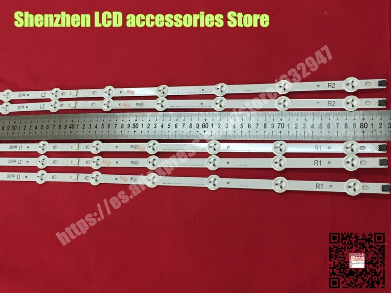 10 Pieces/lot FOR LED Genuine TV LG 42" inch Backlight Strip 6916L L1 L2 R1 R2 R1+L1=824MM