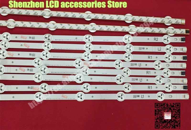 10 Pieces/lot, original 42"LED strip For Vizio E420-A0 LG 42LN5300 LG 42LN5400 LC420DUE(SF)(R7)