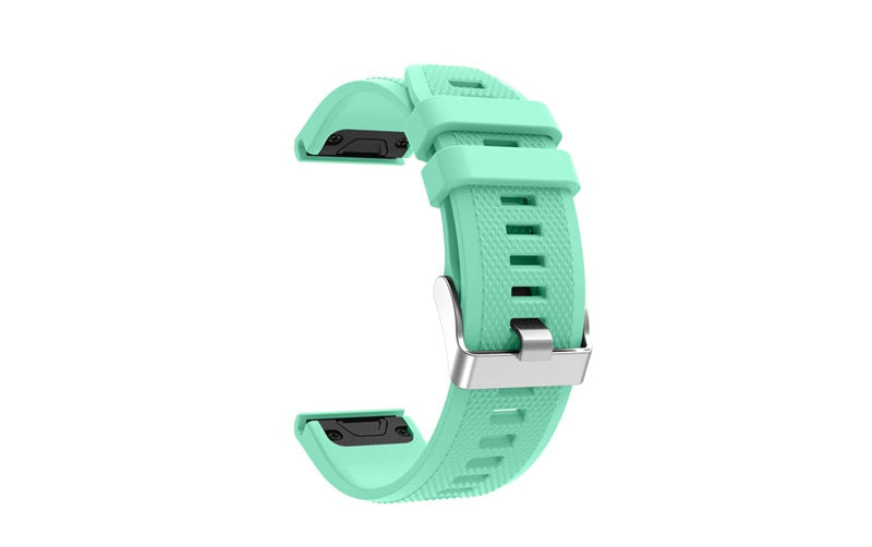 12 colors Soft Silicone Replacement wristband Watch Band bracelet strap for Garmin Fenix 5 For Smart