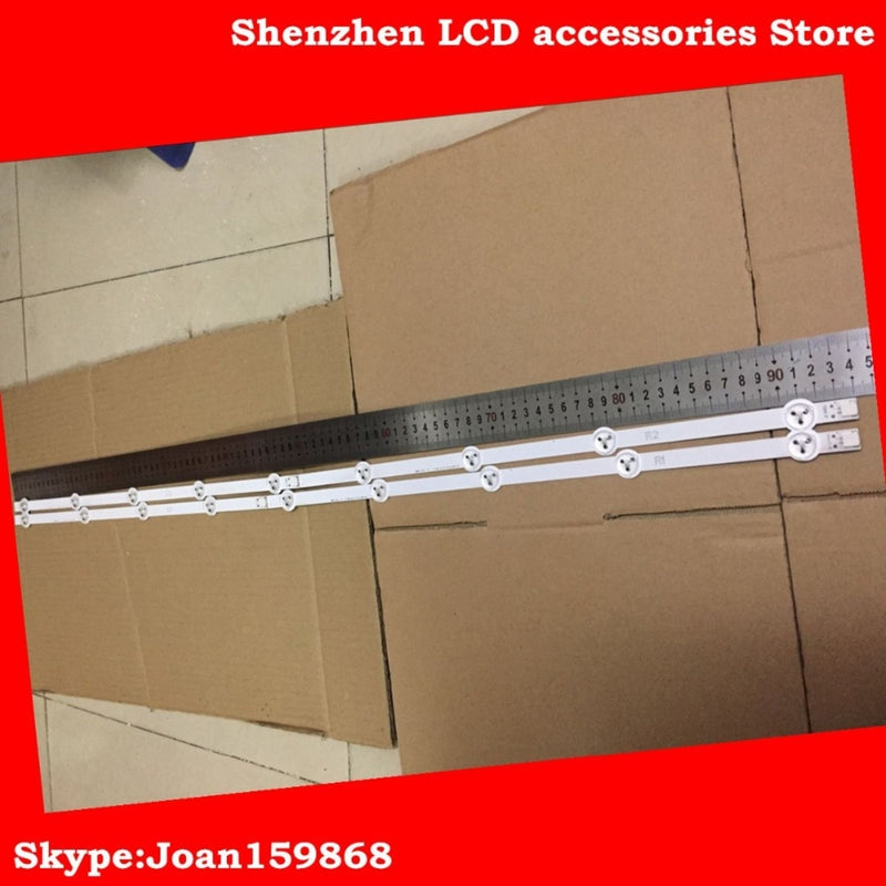12Pieces/lot 100%NEW FOR LG 47inches LG 47LN5708 47" LED TV LC470DUE (SF) (R1) R1+L1=94CM